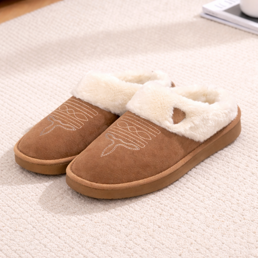 Selbstgemachte Hausschuhe