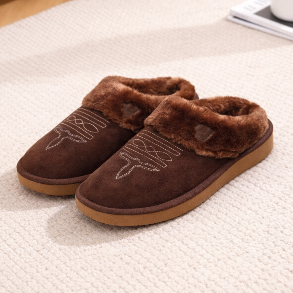 Selbstgemachte Hausschuhe